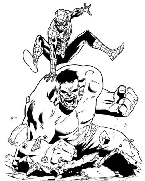Hulk Coloring Pages – 003