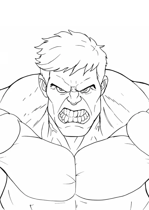 Hulk Coloring Pages – 022