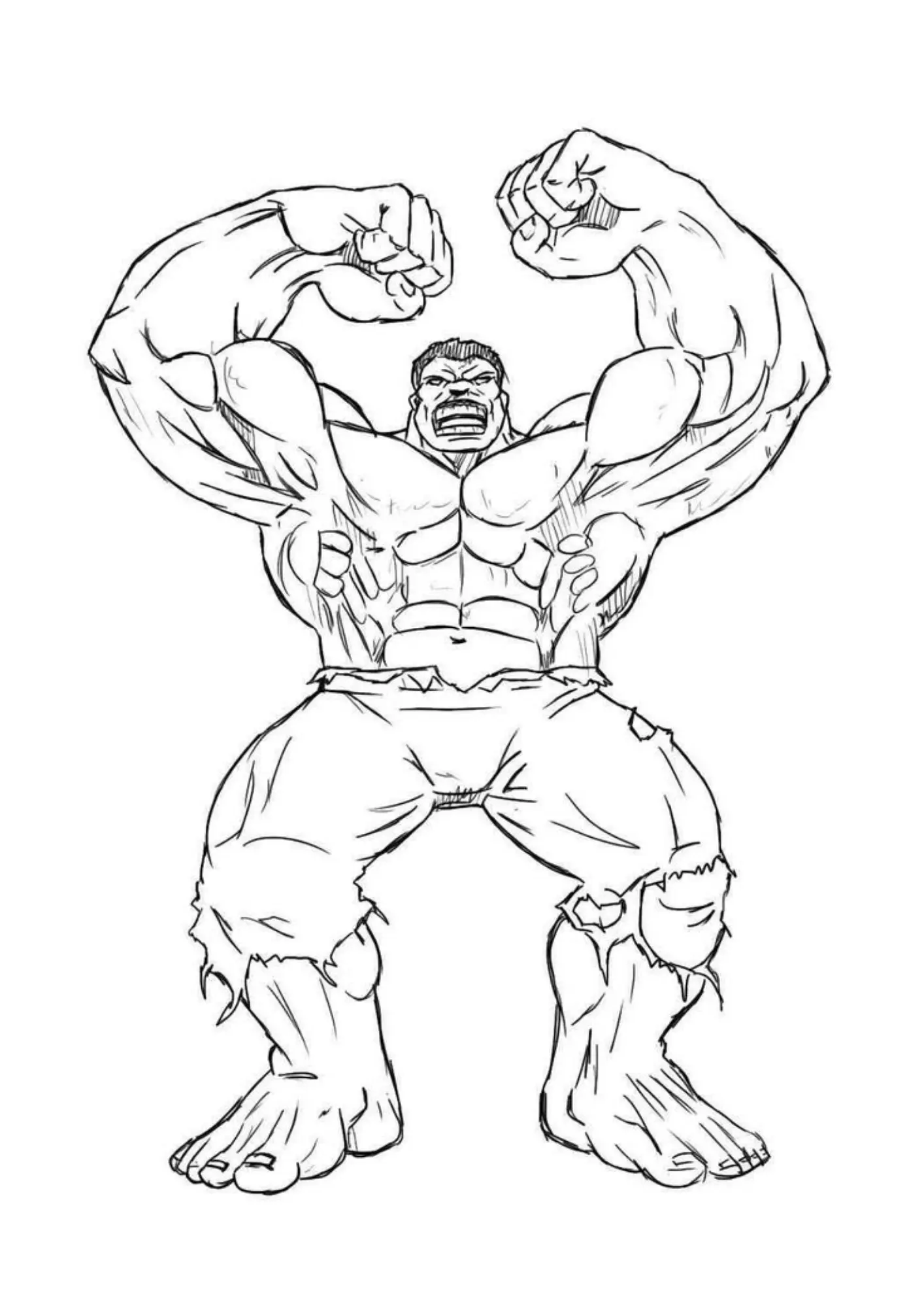 Hulk Coloring Pages – 026