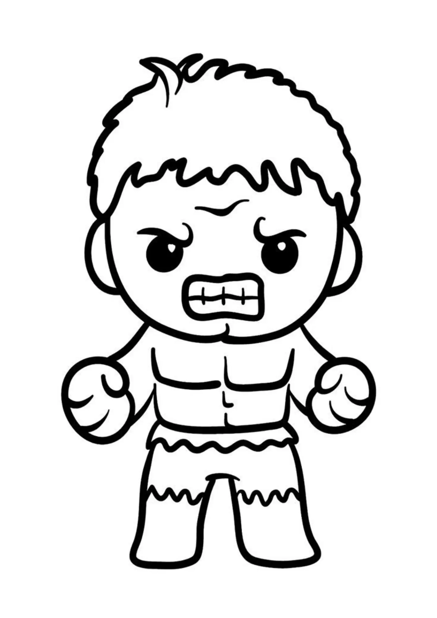 Hulk Coloring Pages – 028