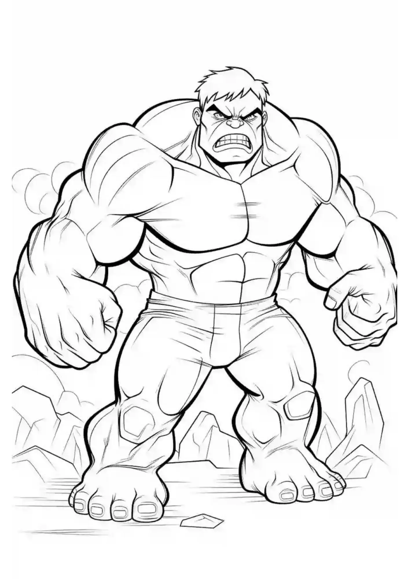 Hulk Coloring Pages – 030