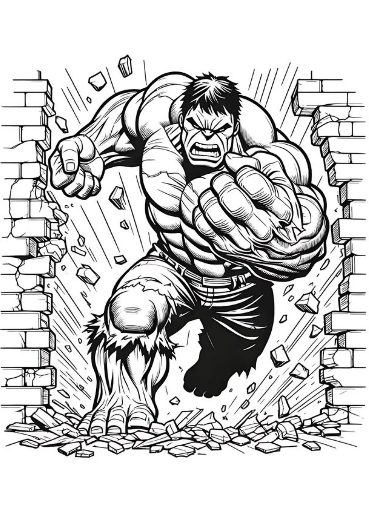 Hulk Coloring Pages – 036