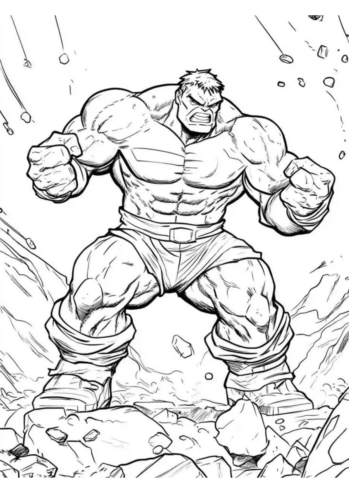Hulk Coloring Pages – 037