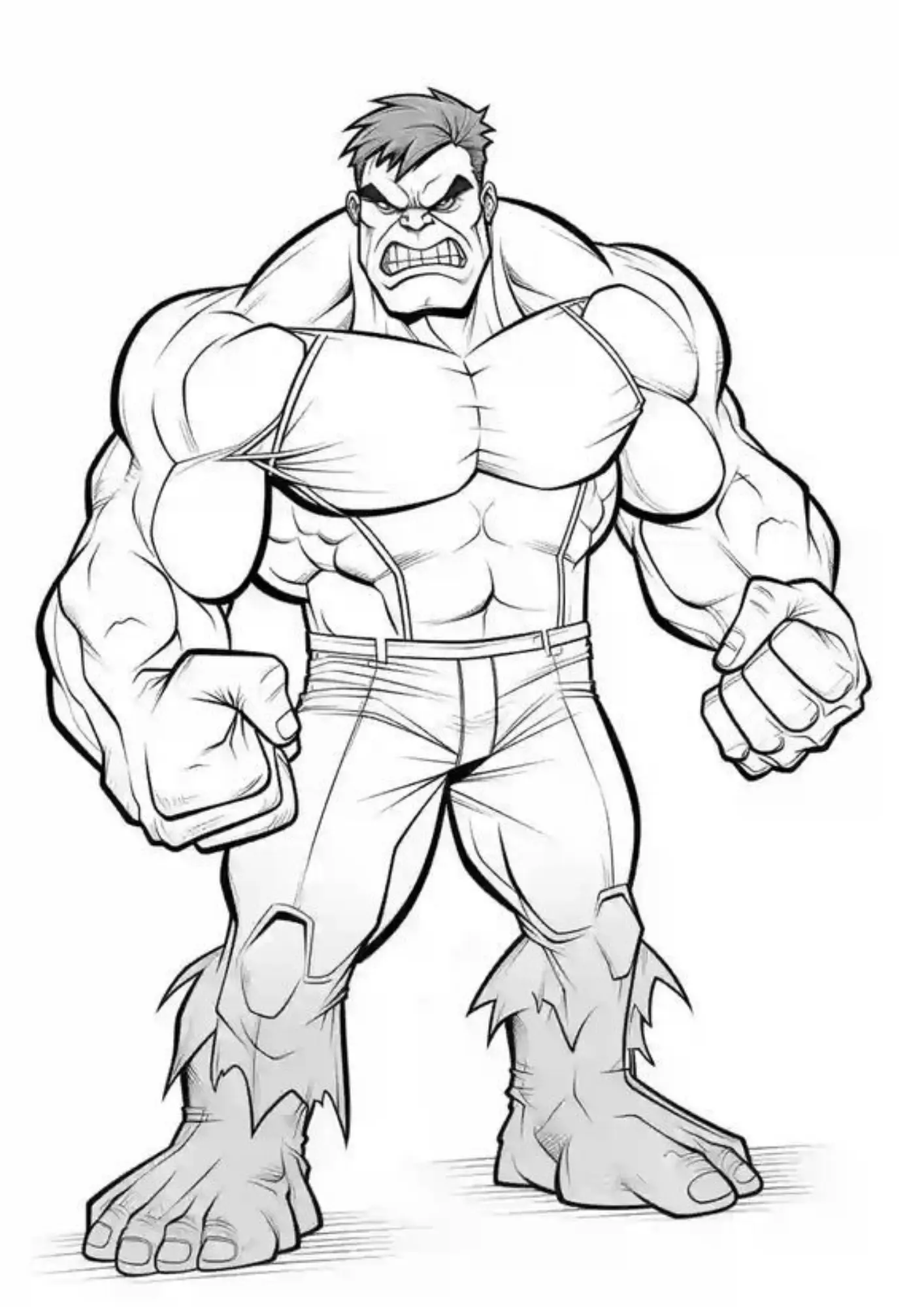 Hulk Coloring Pages – 038