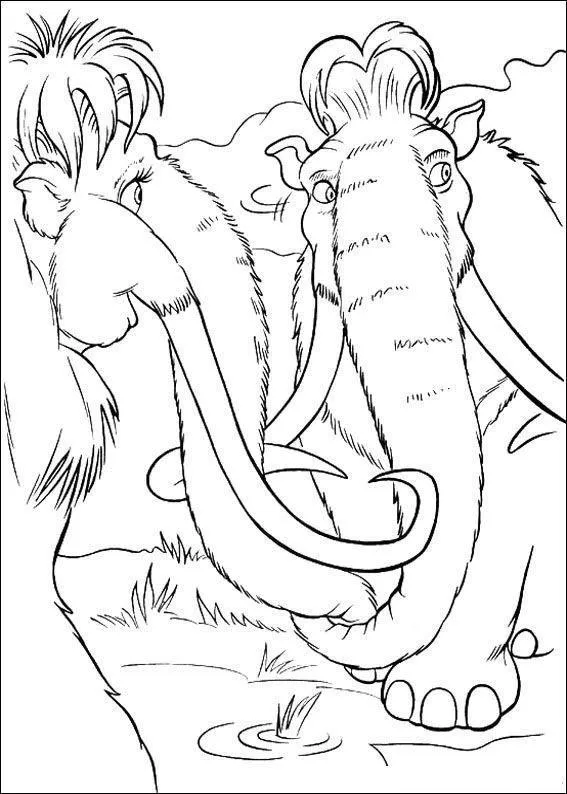 Ice Age Coloring Pages – 011