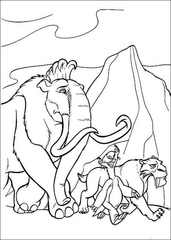 Ice Age Coloring Pages – 015