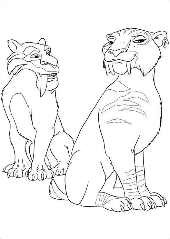 Ice Age Coloring Pages – 024