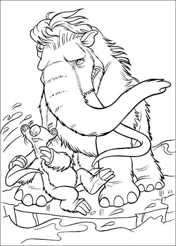 Ice Age Coloring Pages – 026