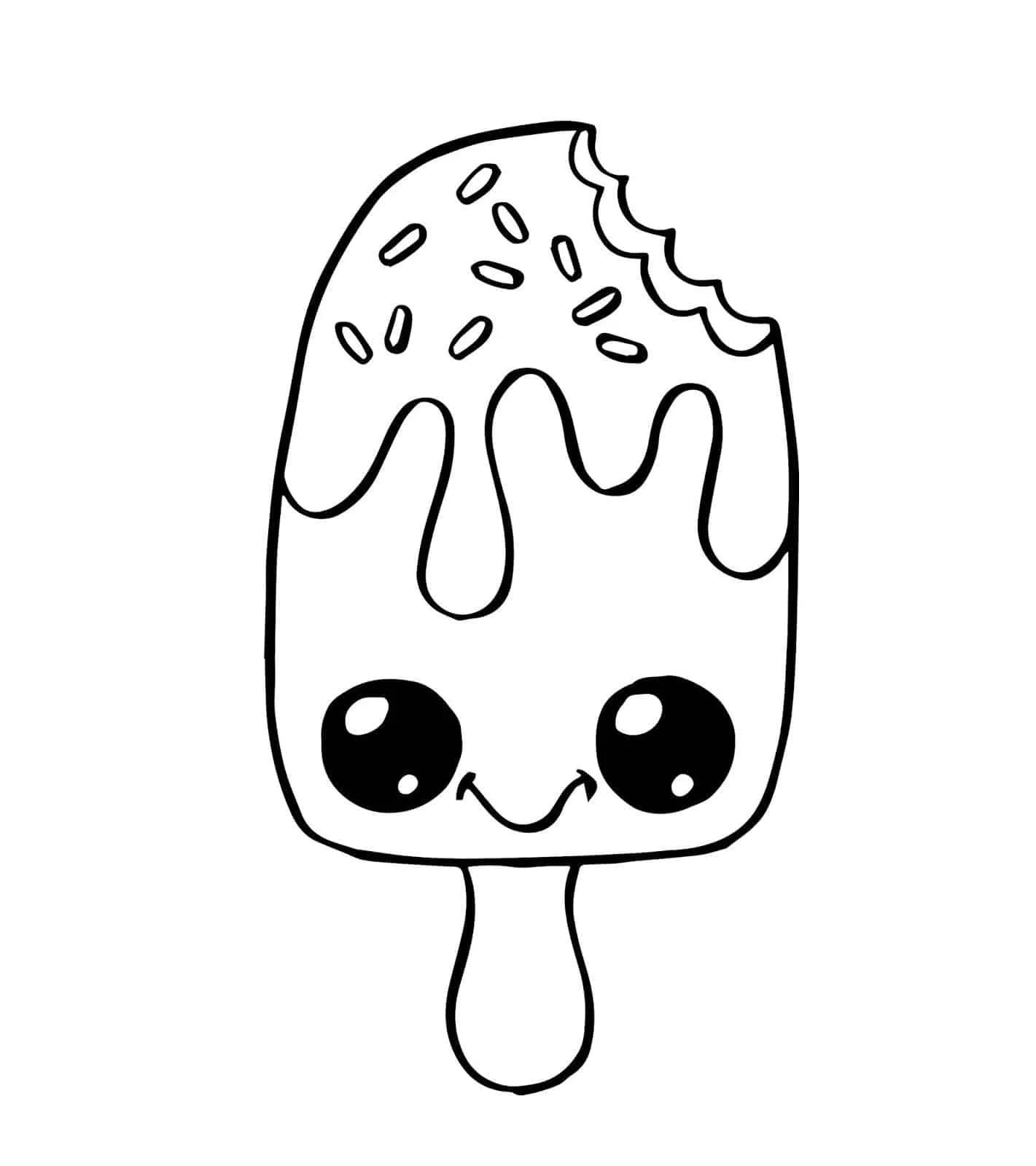 Ice Cream Coloring Pages – 002
