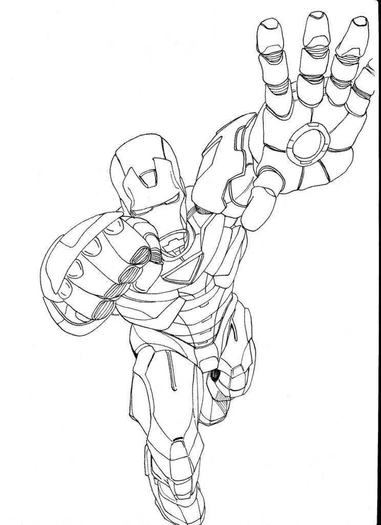 Ironman Coloring Pages – 005