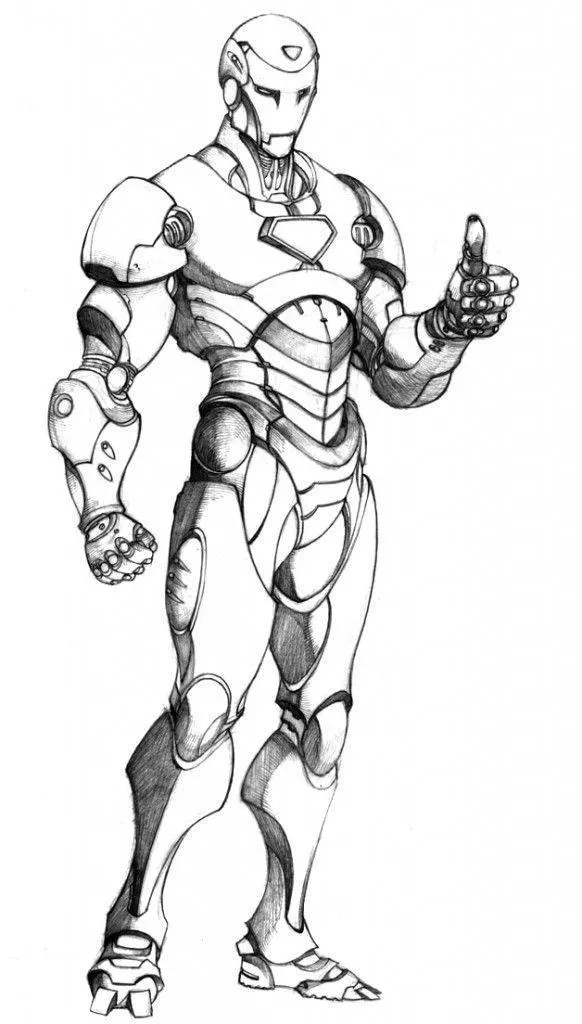 Ironman Coloring Pages – 006