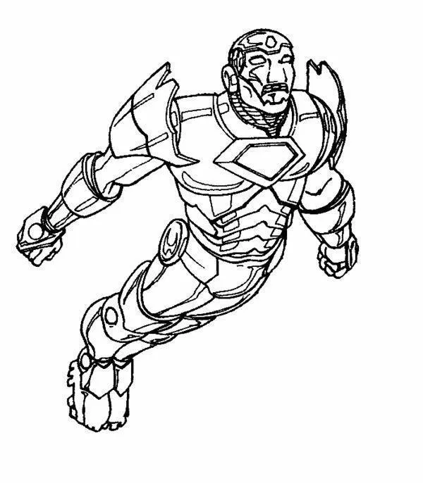 Ironman Coloring Pages – 009