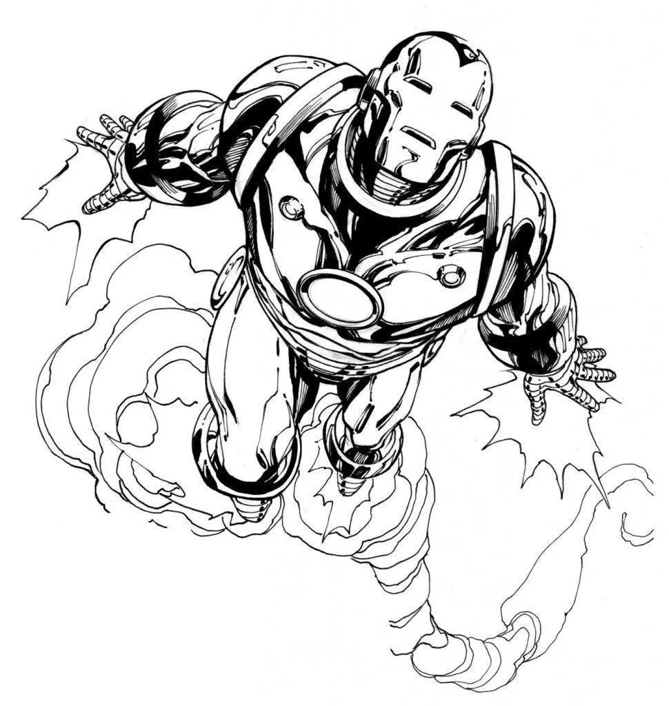 Ironman Coloring Pages – 013