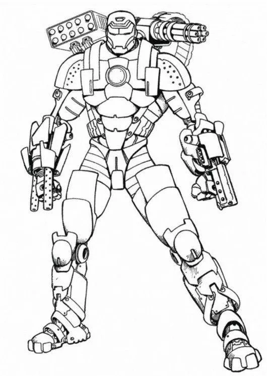 Ironman Coloring Pages – 014