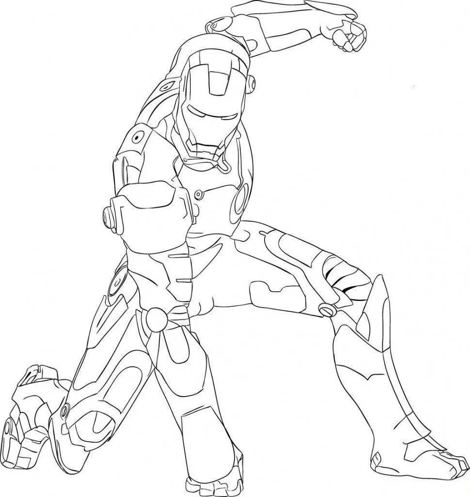 Ironman Coloring Pages – 015