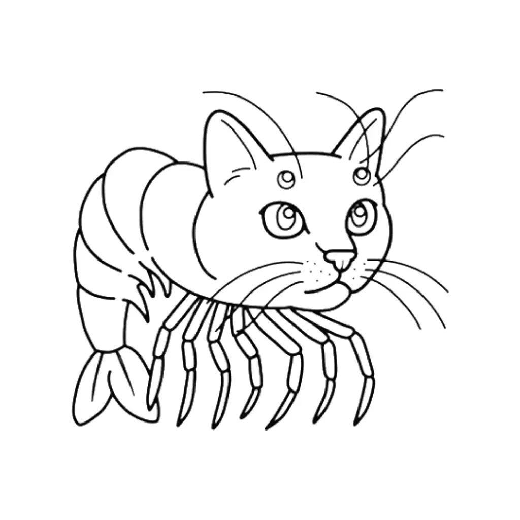 Italian Brainrot Coloring Pages – 017