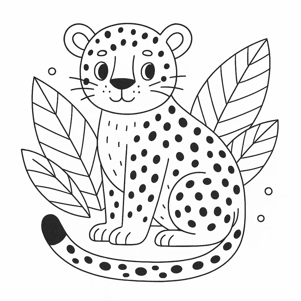 Jaguar Coloring Pages – 009