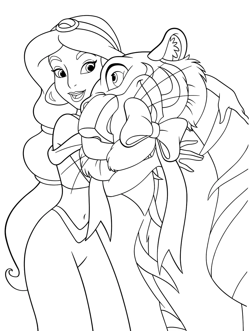 Jasmine Coloring Pages – 015