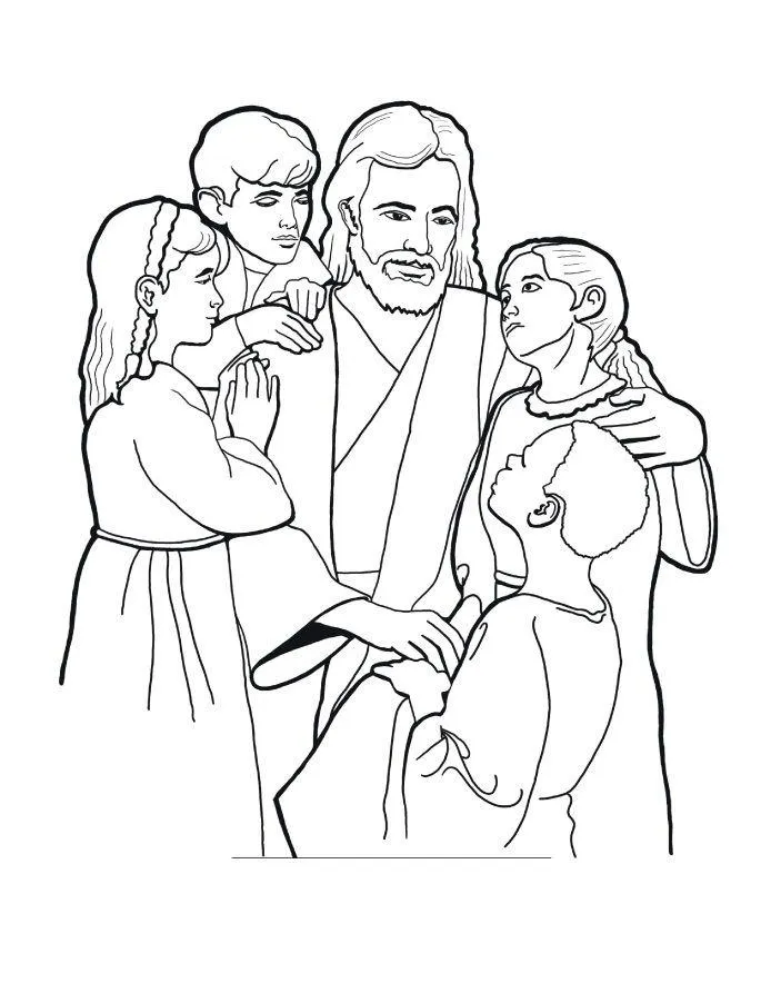 Jesus Coloring Pages – 012