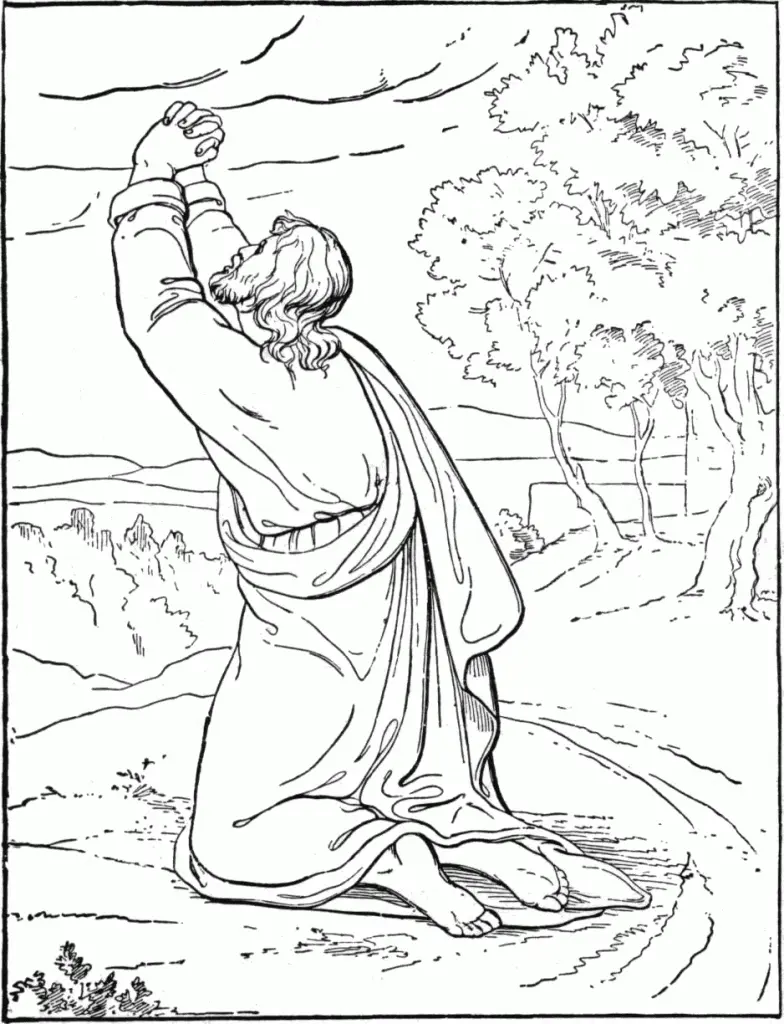 Jesus Coloring Pages – 023