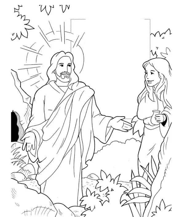Jesus Coloring Pages – 031