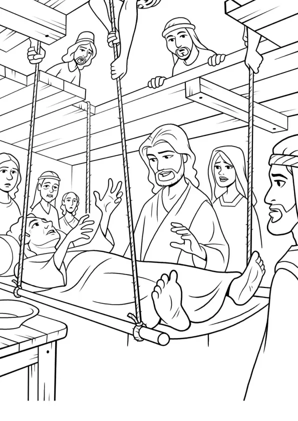 Jesus Coloring Pages – 035