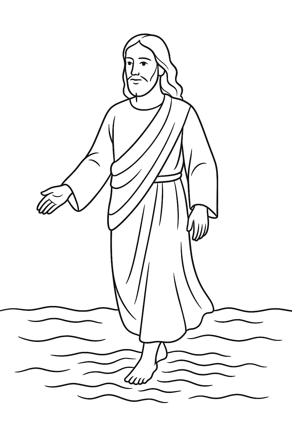 Jesus Coloring Pages – 057