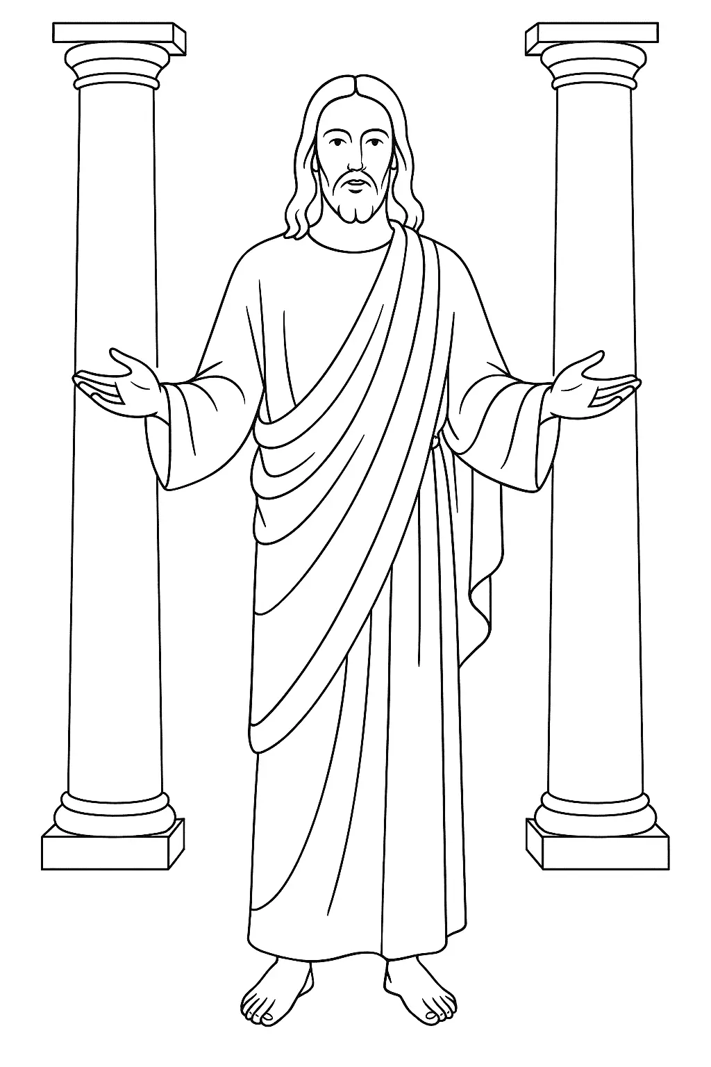 Jesus Coloring Pages – 058