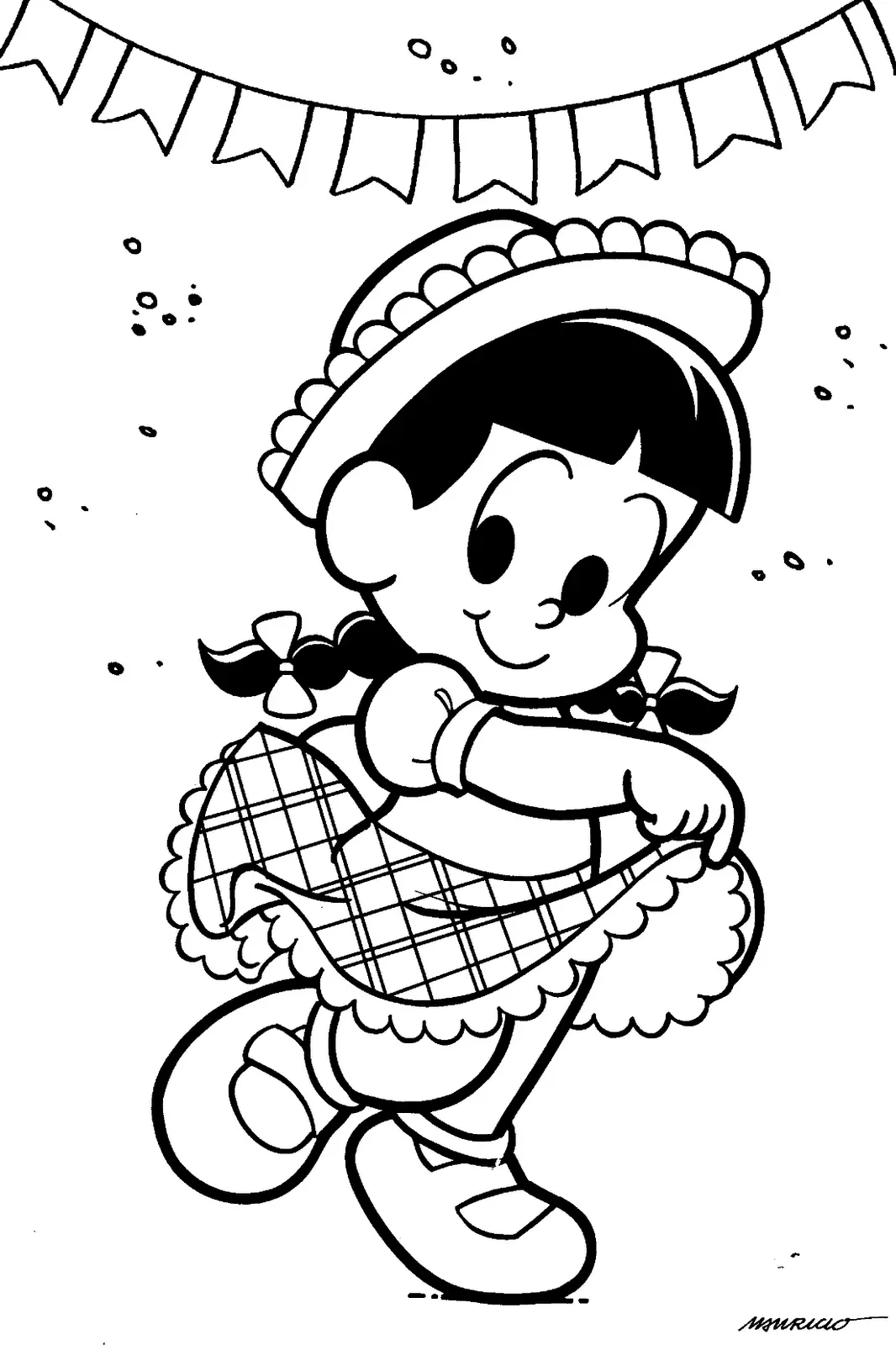 June Festival Coloring Pages – 004