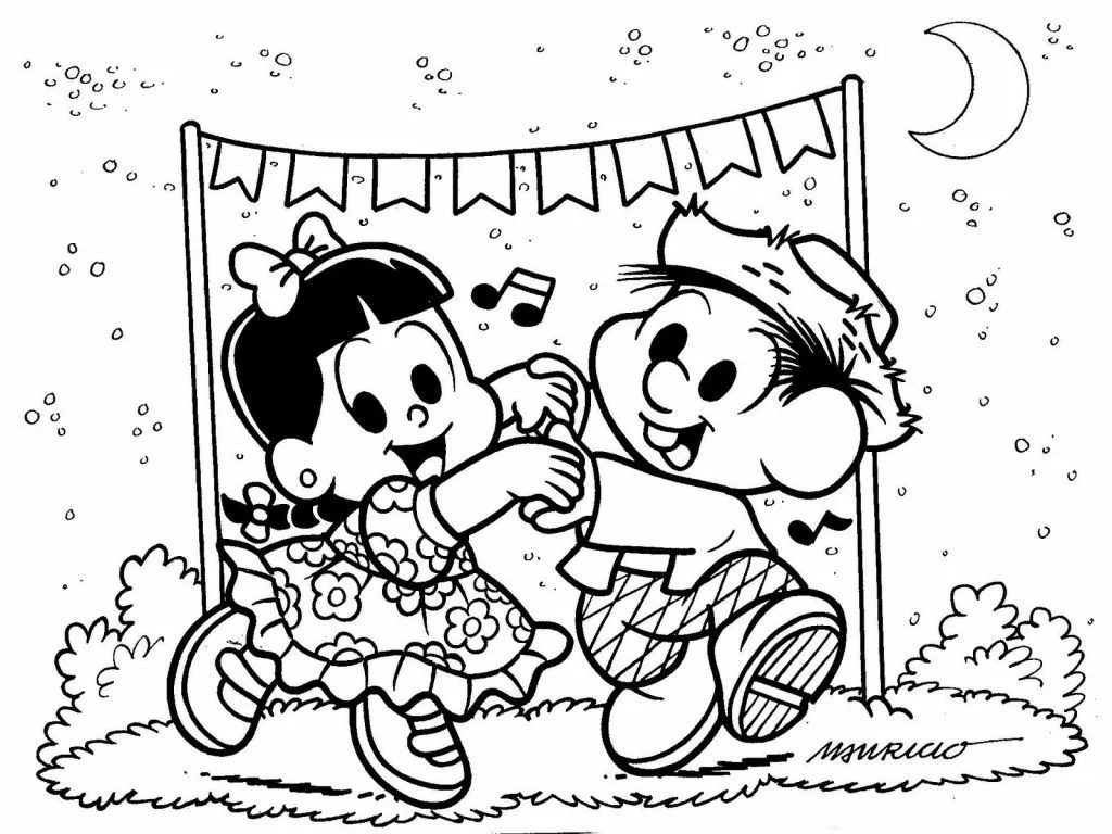 June Festival Coloring Pages – 012