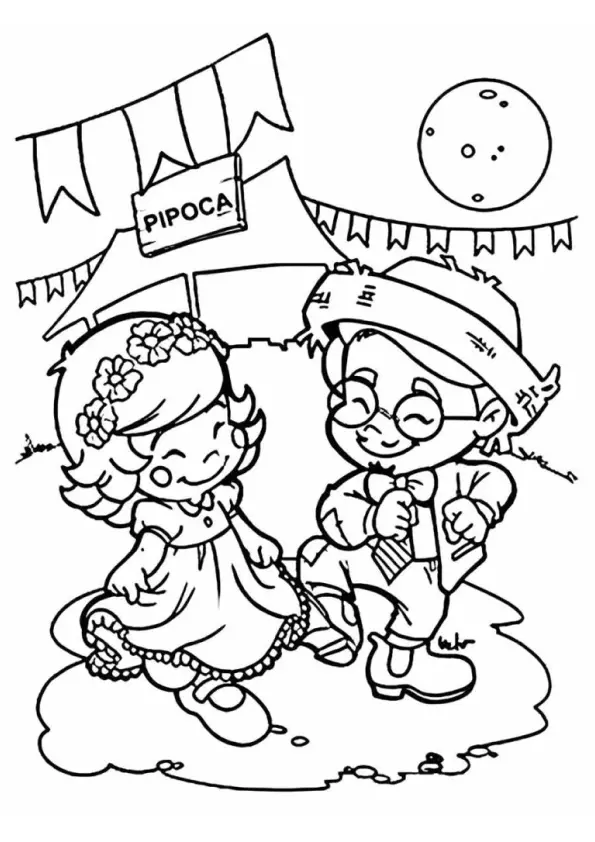 June Festival Coloring Pages – 015
