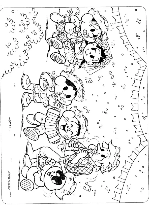 June Festival Coloring Pages – 016