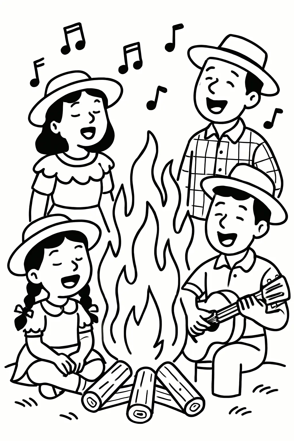June Festival Coloring Pages – 053