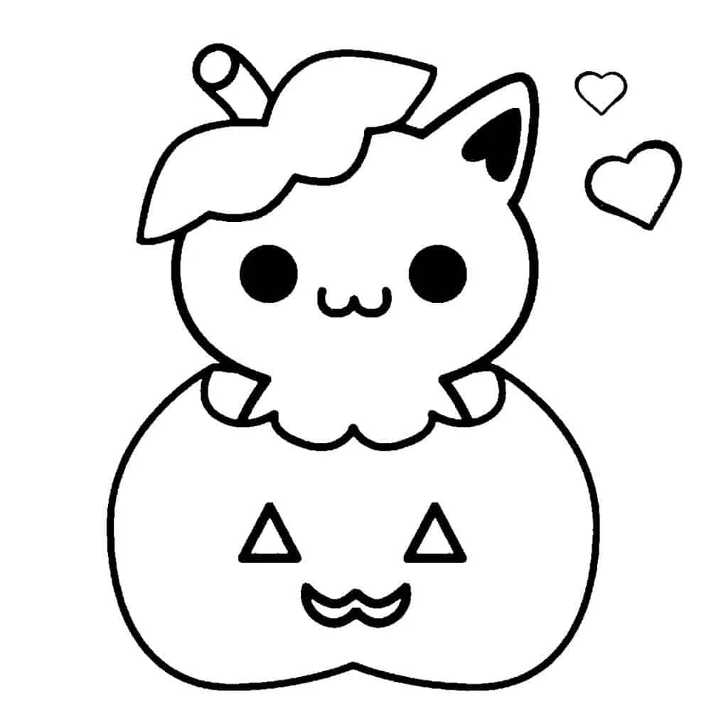 Kawaii Coloring Pages – 006