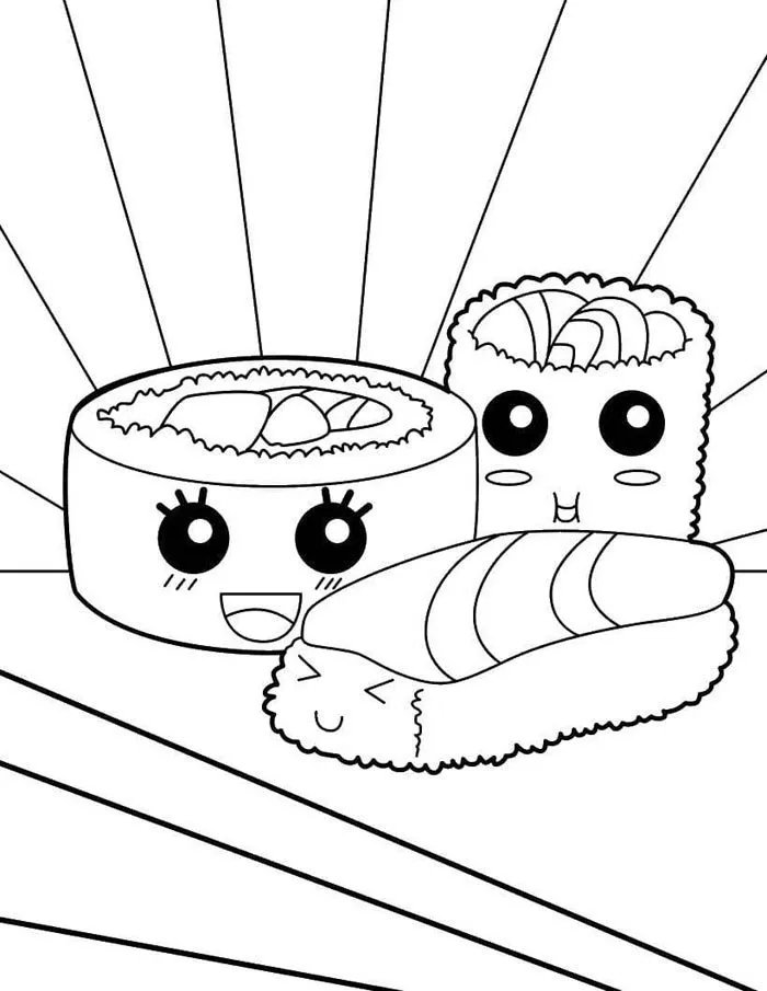 Kawaii Coloring Pages – 015