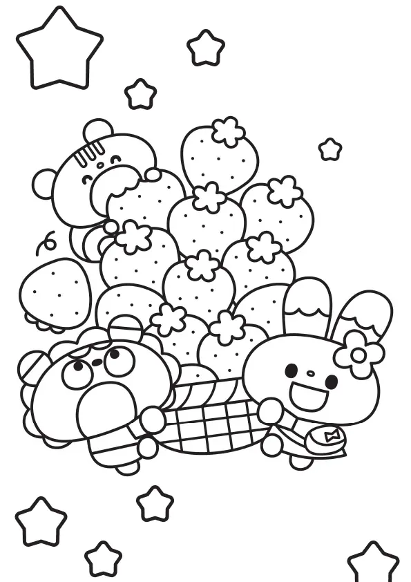 Kawaii Coloring Pages – 037