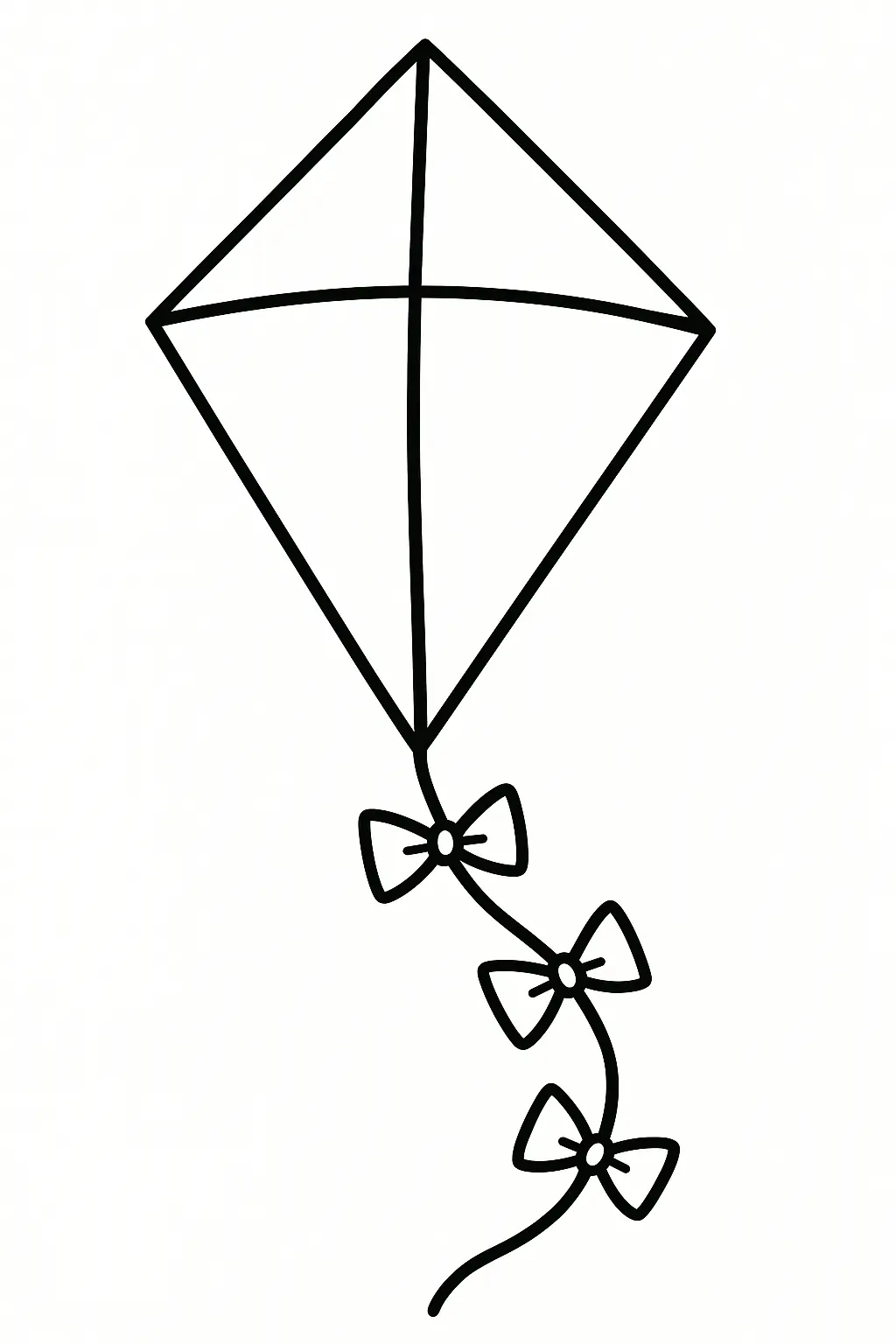 Kite Coloring Pages – 006