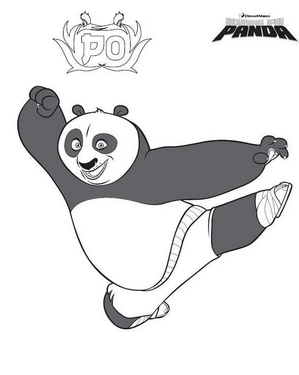 Kung Fu Panda Coloring Pages – 015