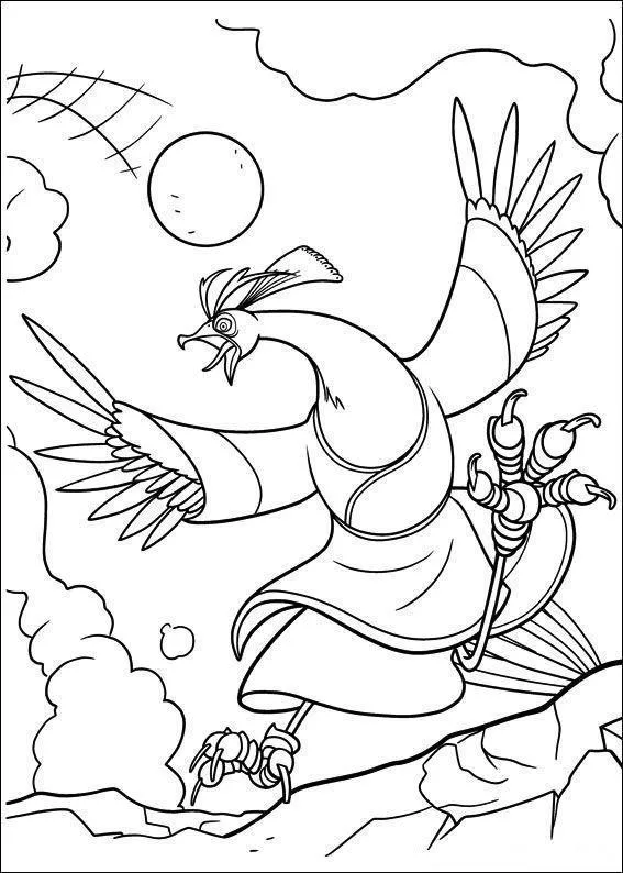Kung Fu Panda Coloring Pages – 018