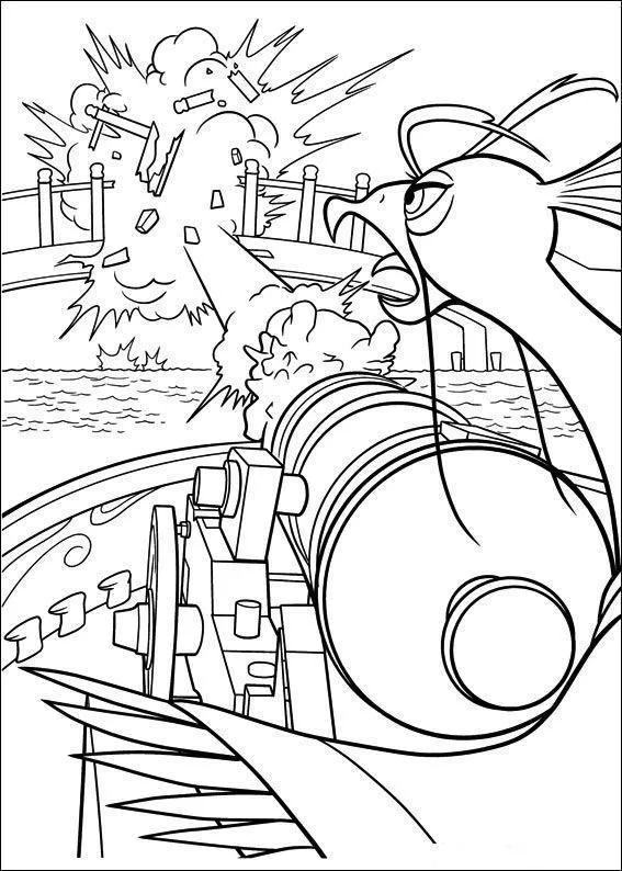 Kung Fu Panda Coloring Pages – 022
