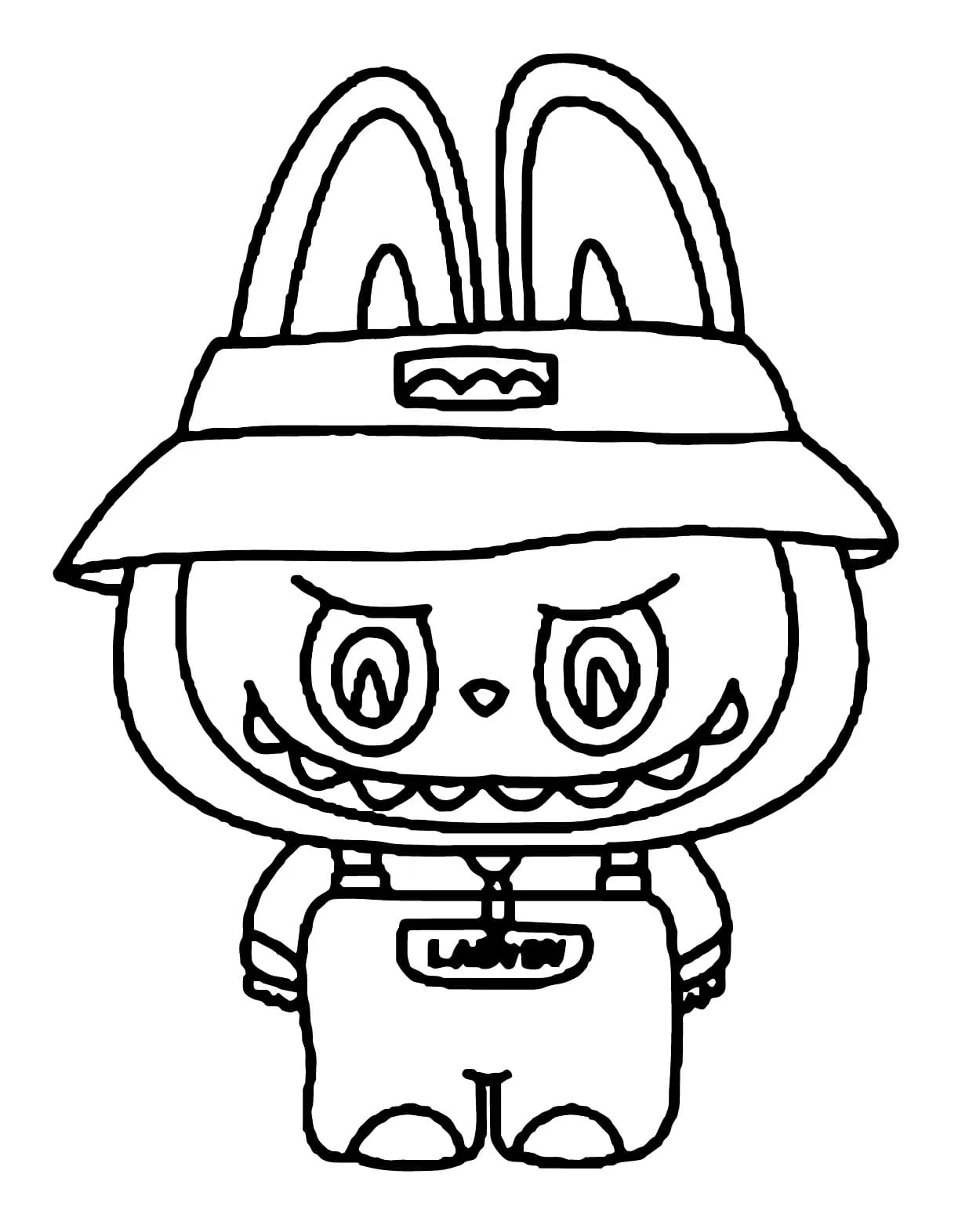 Labubu Coloring Pages – 006