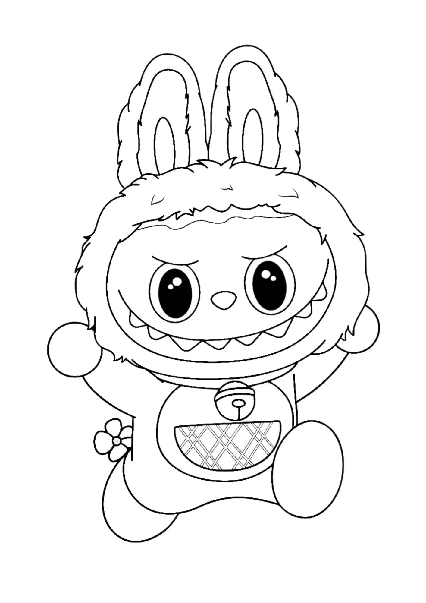 Labubu Coloring Pages – 015