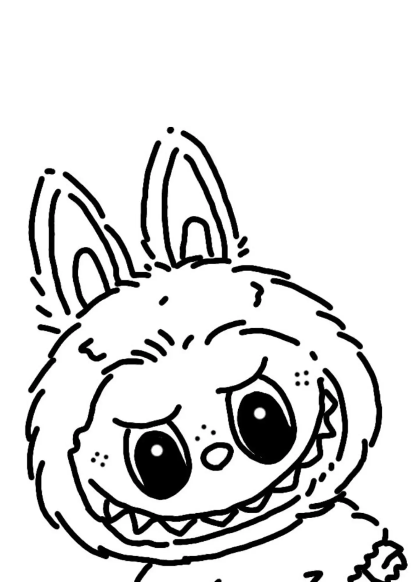 Labubu Coloring Pages – 016