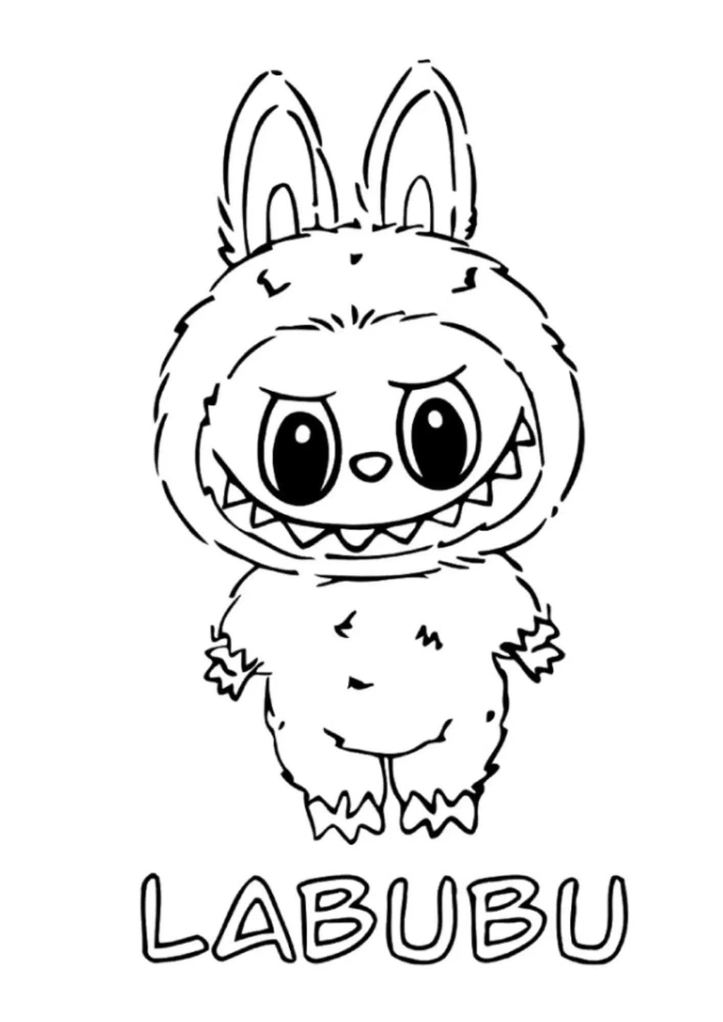 Labubu Coloring Pages – 023