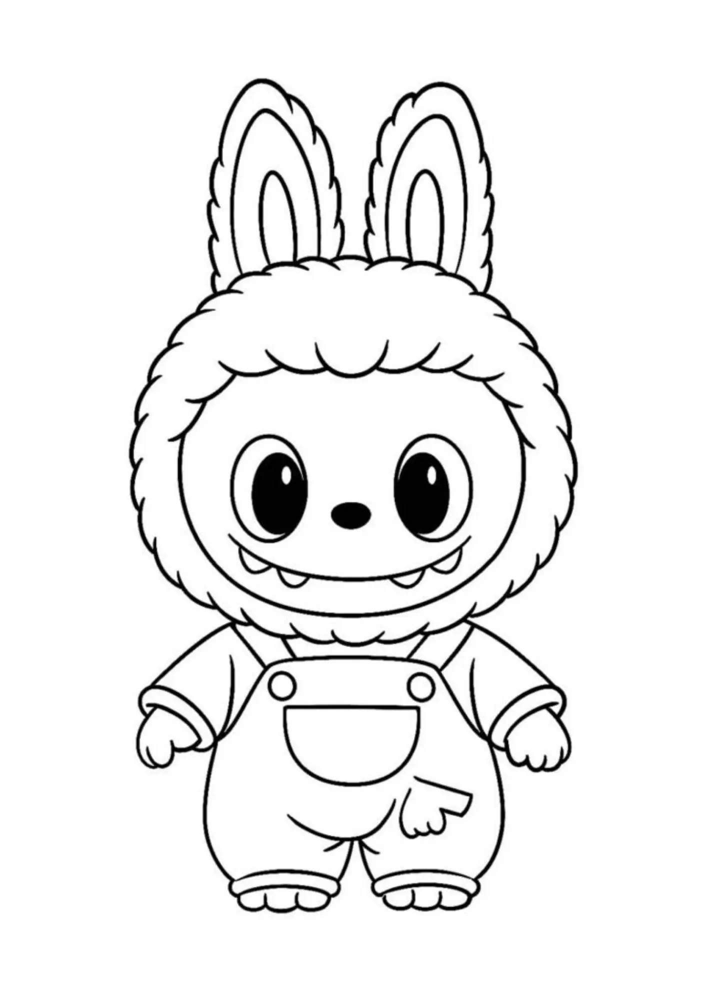 Labubu Coloring Pages – 029