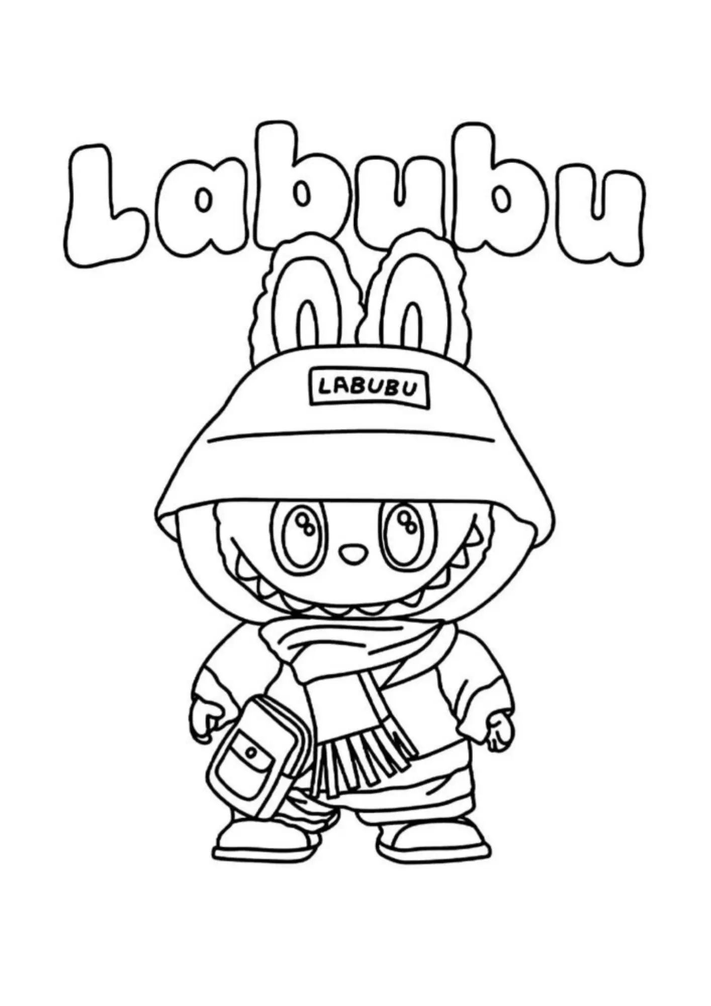 Labubu Coloring Pages – 030
