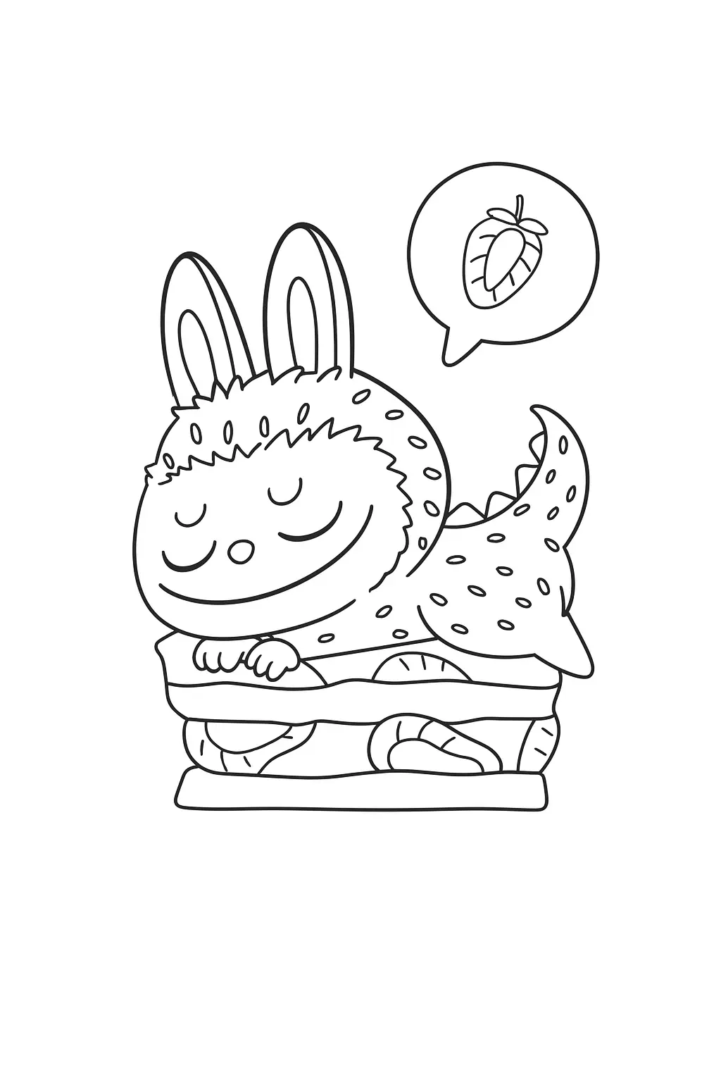 Labubu Coloring Pages – 047