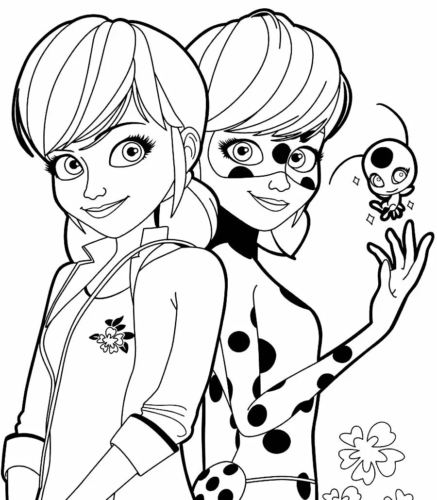 Ladybug Coloring Pages – 002