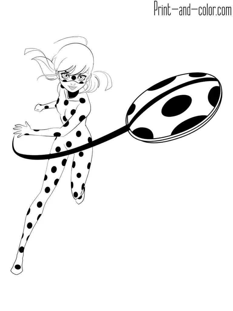 Ladybug Coloring Pages – 011