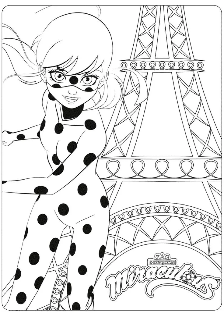 Ladybug Coloring Pages – 018